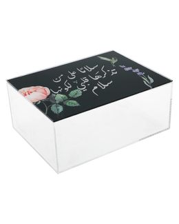 Acrylic Box Peace - Small (20 x 15 x 8 cm)