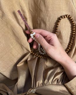 Min Maadan Alensan Precious Stones Rememberance Subha Beads - Blue